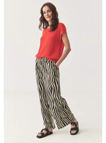 TATUUM Broek crème/zwart