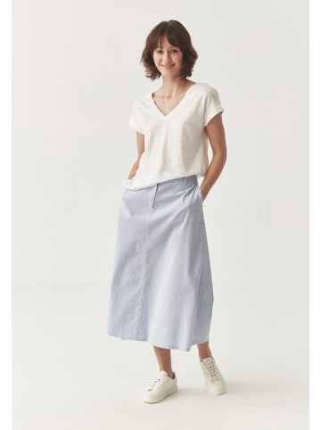 TATUUM Rok lichtblauw/wit