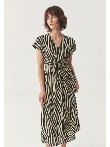 TATUUM Kleid in Creme/ Schwarz