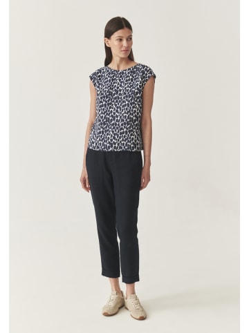TATUUM Blouse donkerblauw/wit