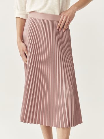 TATUUM Plissérok oudroze