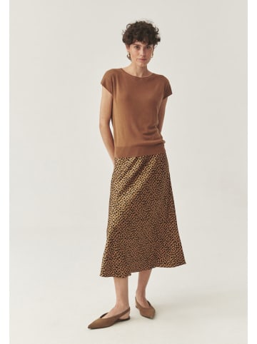 TATUUM Rok lichtbruin/zwart