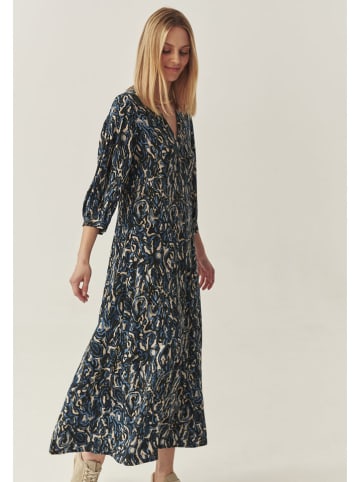 TATUUM Jurk donkerblauw/beige