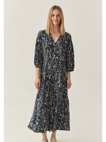 TATUUM Jurk donkerblauw/beige