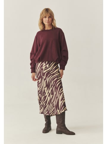 TATUUM Rok bordeuax/crème