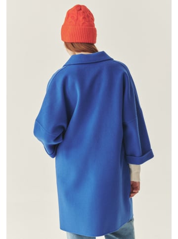 TATUUM Wollen mantel blauw