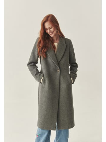 TATUUM Wollen mantel grijs