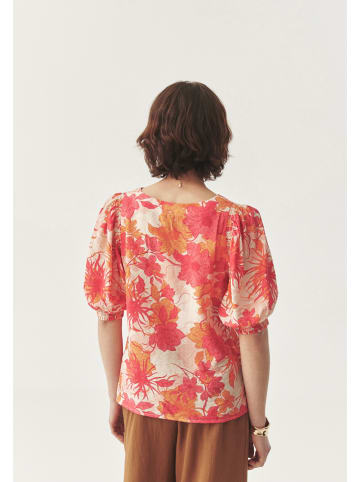 TATUUM Bluse in Orange/ Pink