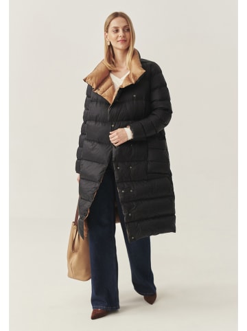 TATUUM Wende-Wintermantel in Schwarz/ Camel