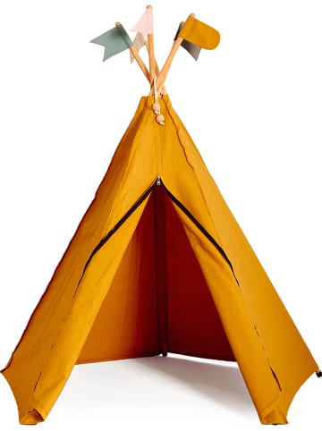 roommate Spielzelt in Ocker - (L)135 x (B)135 x (H)150 cm