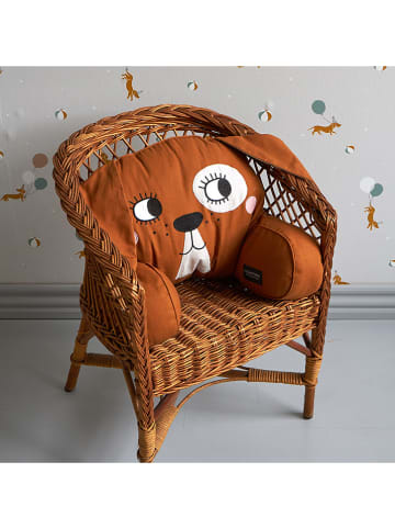 roommate Kinderwagenkussen "Dog" bruin - (L)40 x (B)50 cm