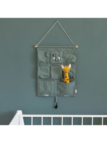 roommate Organizer ścienny "Elephant" w kolorze ciemnozielonym - 43 x 50 cm
