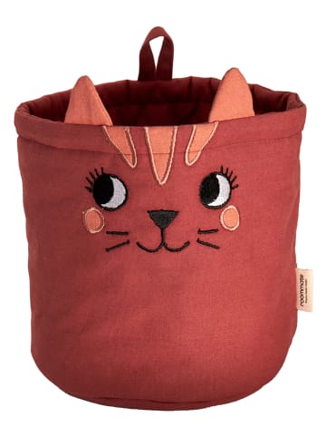 roommate Aufbewahrungskorb "Cat" in Rot - (H)18 x Ø 18 cm