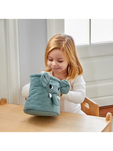 roommate Opbergmand "Elephant" blauwgrijs - (H)18 x Ø 18 cm