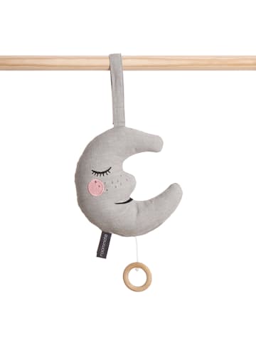 roommate Muziekmobiel "Moon" grijs - vanaf de geboorte