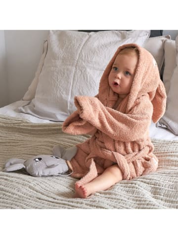 roommate Bademantel "Bunny" in Rosa