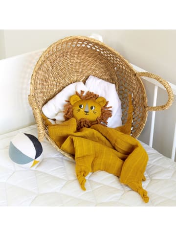 roommate Chusta-przytulanka "Lion" w kolorze jasnobrązowym - 0+