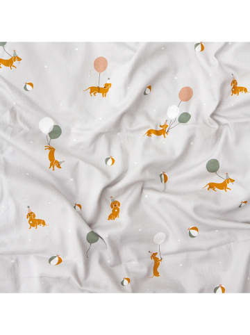 roommate Satijnen beddengoedset lichtgrijs