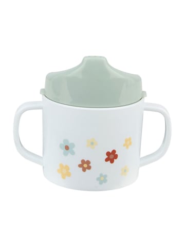 Sterntaler® Trinklernbecher "Pferd Sunny" in Grün/ Weiß - (H)12 x Ø 8 cm