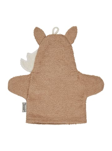 Sterntaler® Waschhandschuh Pferd Sunny" in Beige - (L)22 x (B)24 cm