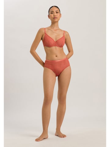 Hanro Figi high waist w kolorze czerwonym