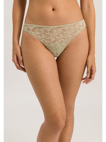 Hanro Stringi w kolorze zielonym