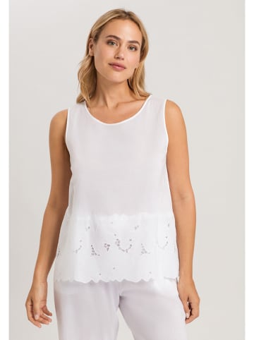 Hanro Pyjama-Oberteil in Weiß