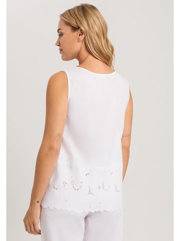 Hanro Koszulka piżamowa w kolorze białym