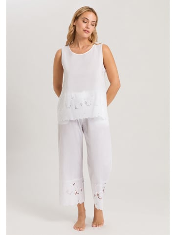 Hanro Koszulka piżamowa w kolorze białym