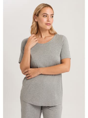Hanro Pyjama-Oberteil in Grau