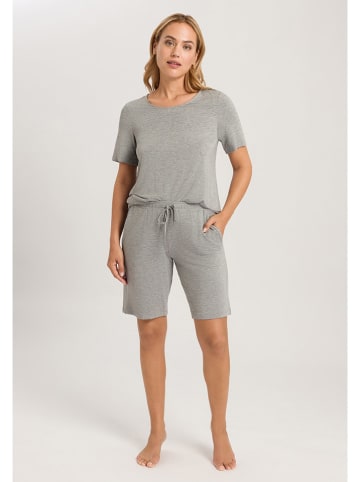 Hanro Pyjama-Oberteil in Grau