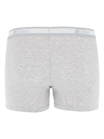 COTONELLA 2-delige set: boxershorts lichtgrijs