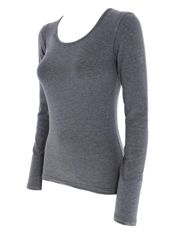COTONELLA Longsleeve in Grau