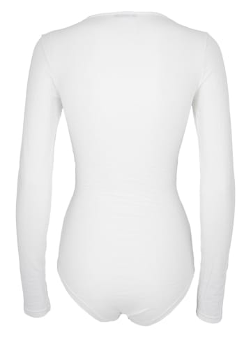 COTONELLA Body w kolorze białym