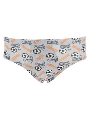 COTONELLA 3er-Set: Boxershorts  in Blau/ Grau