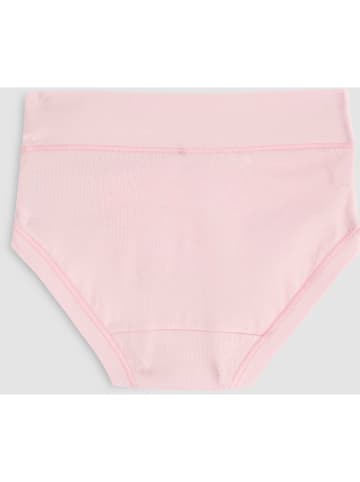 COTONELLA 3-delige set: taillehipsters lichtroze/wit