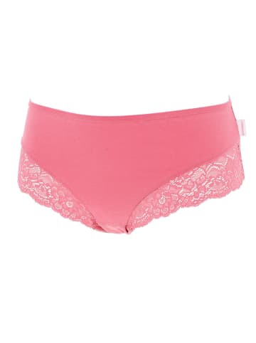 COTONELLA 2er-Set: Pantys in Pink/ Grau