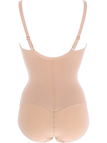 COTONELLA Body modelujące w kolorze beżowym
