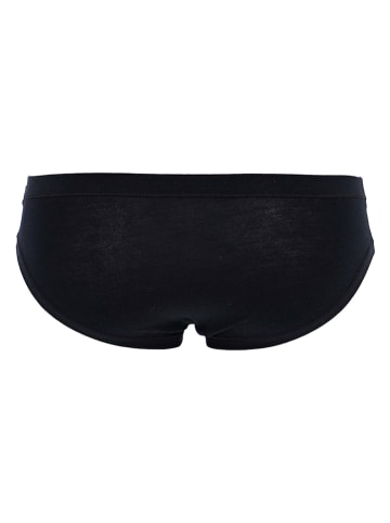 COTONELLA 4er-Set: Slips in Schwarz