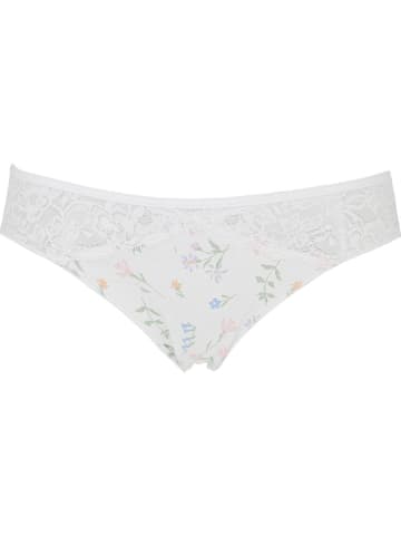 COTONELLA 2-delige set: slips lichtblauw/wit