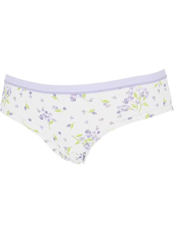 COTONELLA Hipster wit/paars