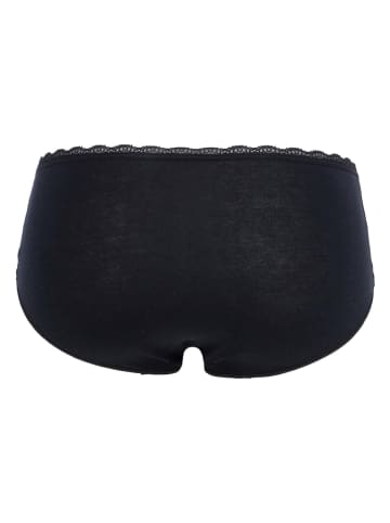 COTONELLA 3er-Set: Pantys in Schwarz