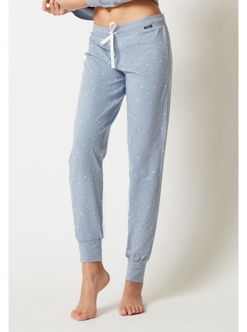 Skiny Pyjama-Hose in Hellblau