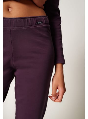 Skiny Spodnie piżamowe w kolorze fioletowym