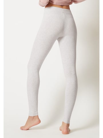 Skiny Legginsy w kolorze jasnoszarym