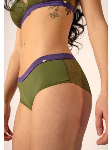 Skiny Pełne figi w kolorze khaki