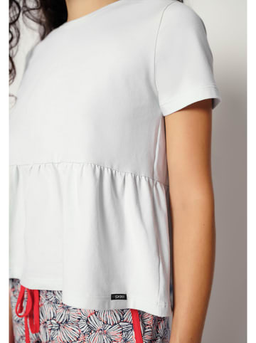 Skiny Pyjamatop lichtblauw