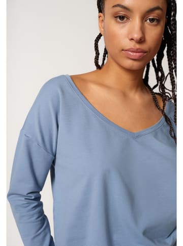 Skiny Longsleeve lichtblauw