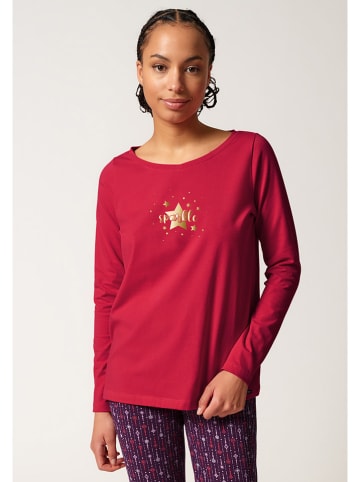 Skiny Koszulka piżamowa w kolorze czerwonym