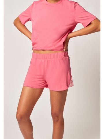Skiny Pyjama-Hose in Pink
